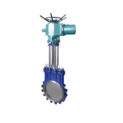 6 inch electric actuator stainless steel knife gate valve with best price